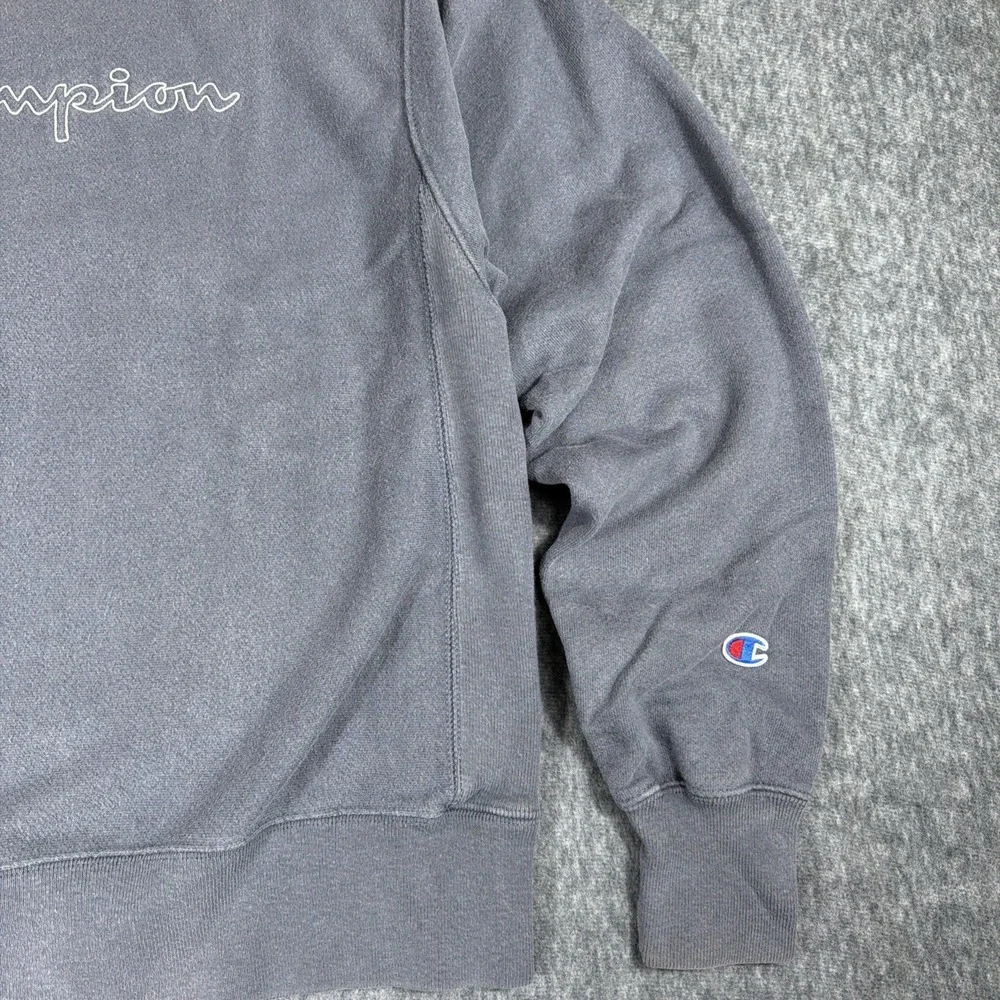 Champion Reverse Weave Sweatshirt Mens M‎ Crewneck Spell Out